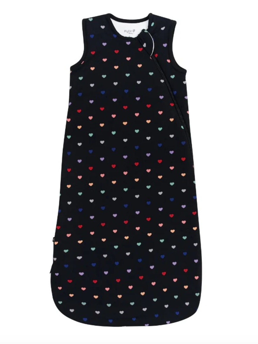 KYTE Baby 1.0 TOG SleepSack (M) - ‘Midnight Rainbow Hearts’ RARE